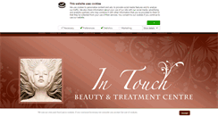 Desktop Screenshot of intouchbeauty.ie